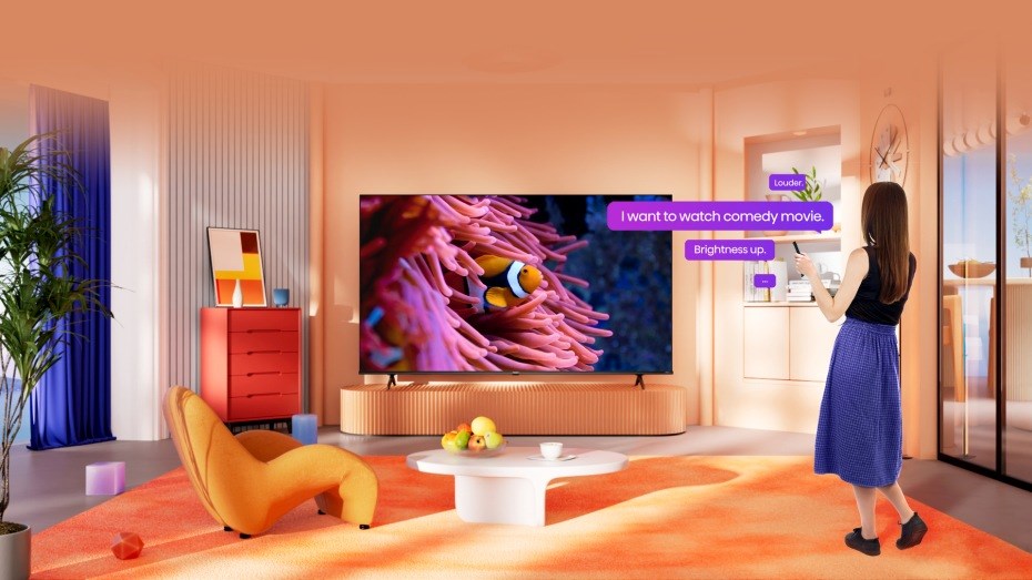 Hisense A6K hlasové ovládání